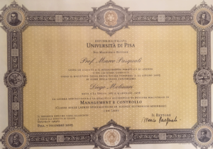Laurea in Management Pisa