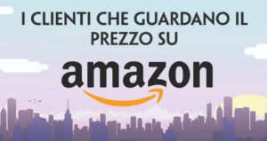 i clienti che guardano il prezzo su Amazon