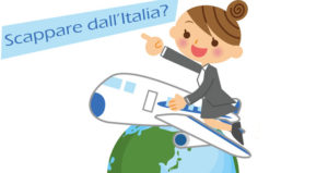 scappare dall'Italia